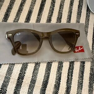 Ray-Ban Classic Brown Polarized Sunglasses